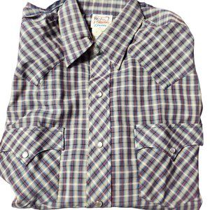 Western Fashions pearl snap vintage